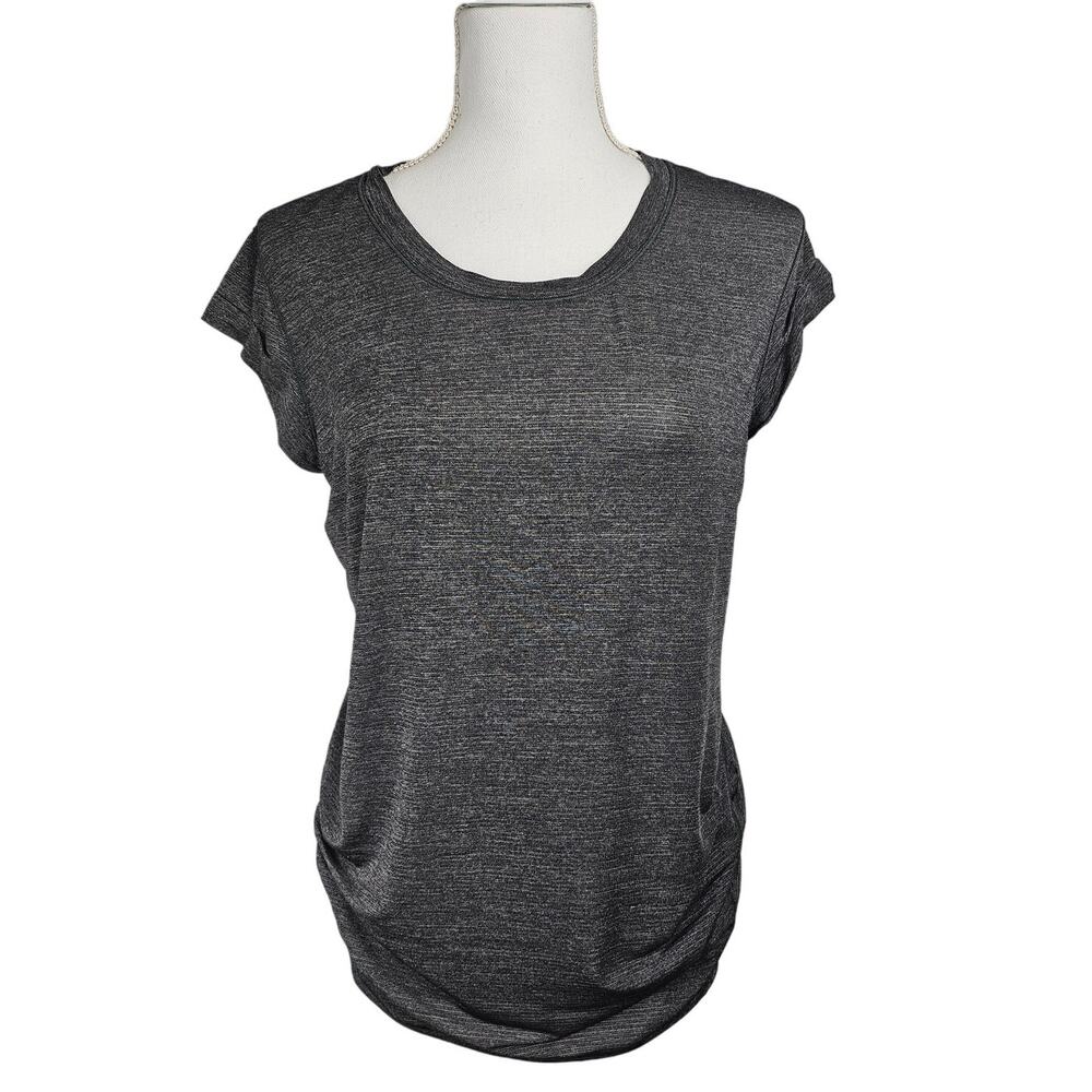 LULULEMON WOMEN’S PEDAL TO THE METAL SHIRT – GRAY – SIZE MEDIUM – LIGHTWEIGHT